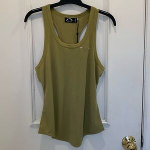 The Upside Olive Green Tank Size XS